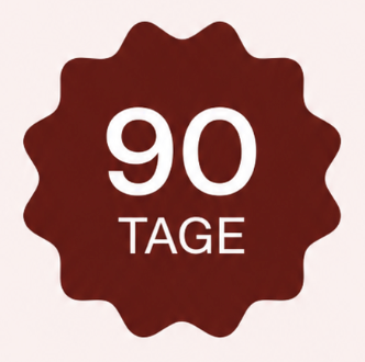 90 Tage Geld-zurück-Garantie
